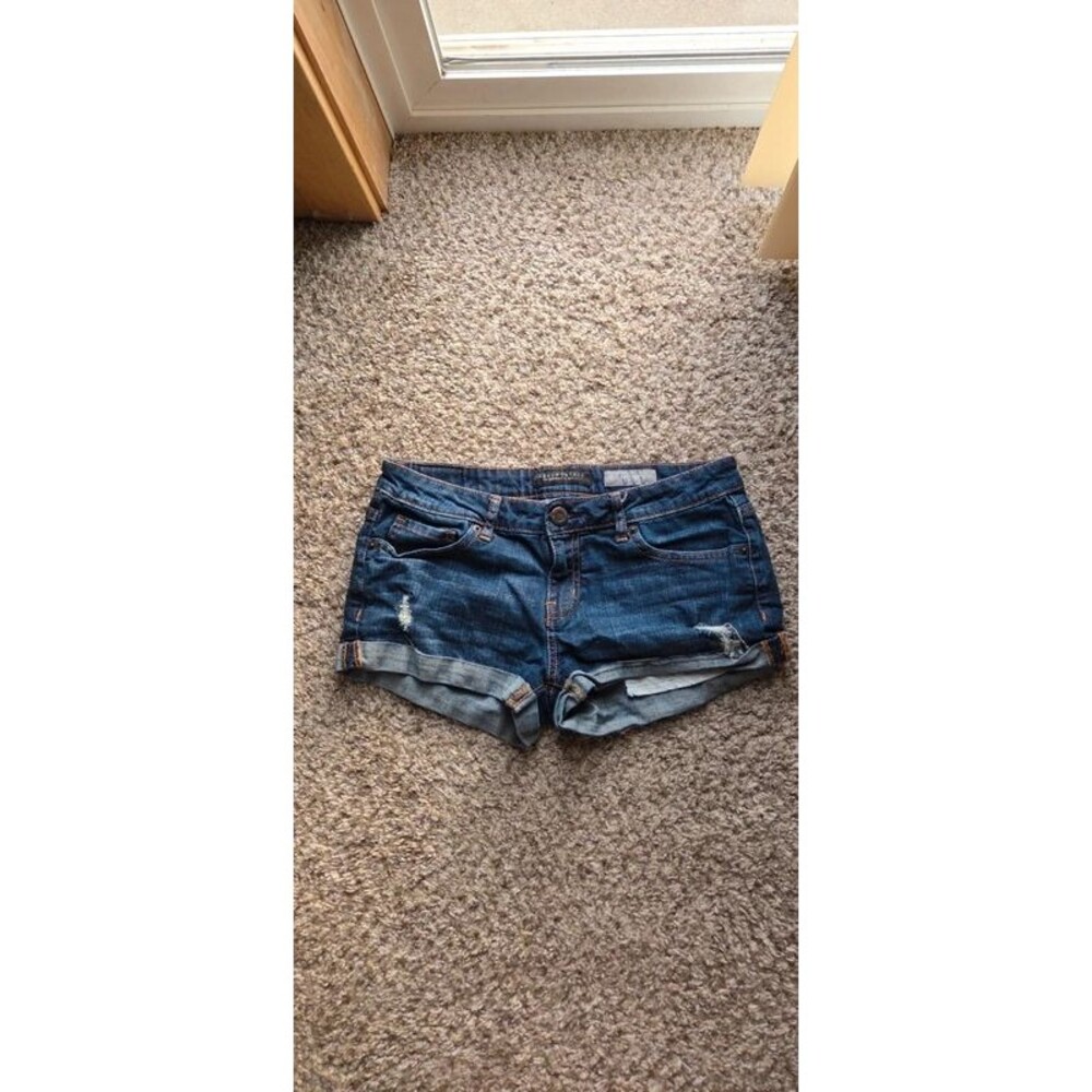 Y2k low rise aeropostale jean shorts